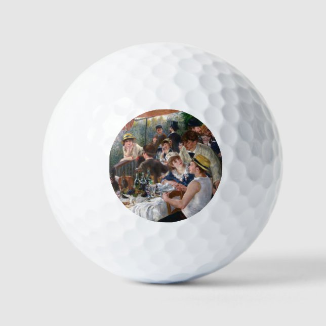 Pierre-Auguste Renoir - Mittagessen im Party Golfball (Vorderseite)