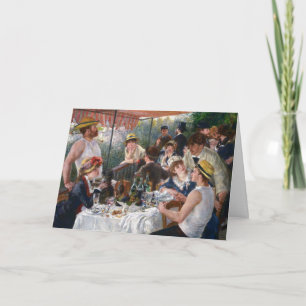 Pierre-Auguste Renoir - Mittagessen im Party Karte