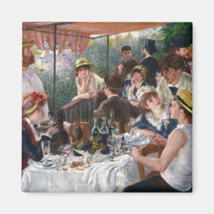 Pierre-Auguste Renoir - Mittagessen im Party Magnet
