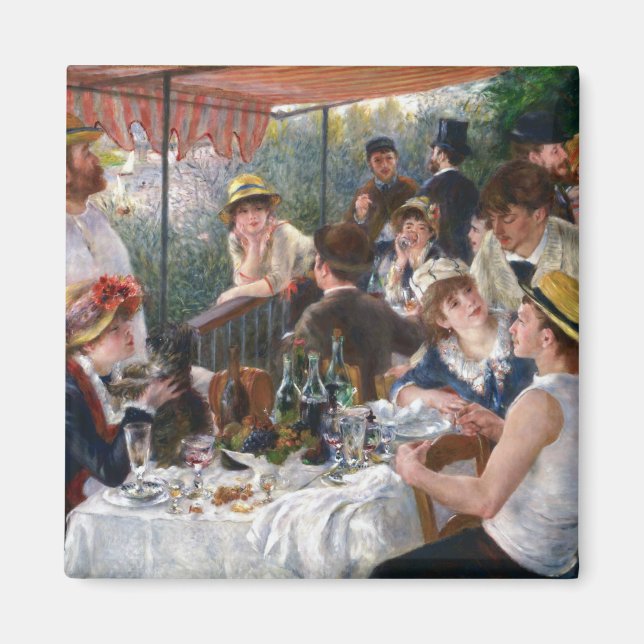 Pierre-Auguste Renoir - Mittagessen im Party Magnet (Vorne)