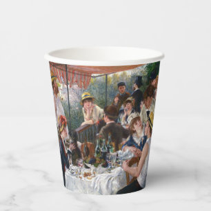 Pierre-Auguste Renoir - Mittagessen im Party Pappbecher