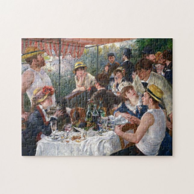 Pierre-Auguste Renoir - Mittagessen im Party Puzzle (Horizontal)