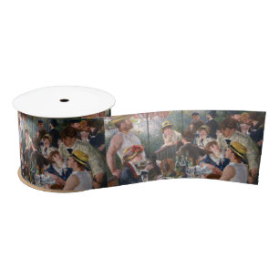 Pierre-Auguste Renoir - Mittagessen im Party Satinband