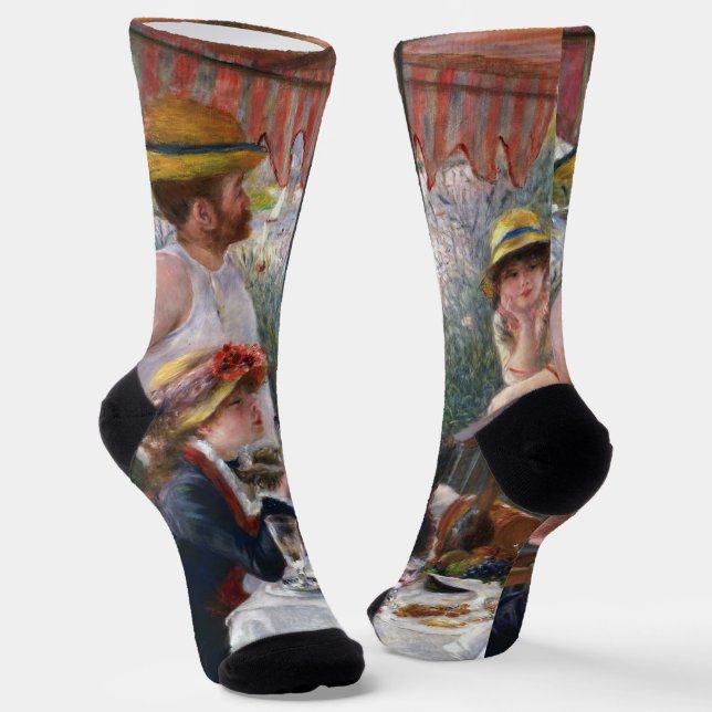 Pierre-Auguste Renoir - Mittagessen im Party Socken (Gewinkelt)