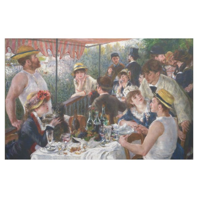 Pierre-Auguste Renoir - Mittagessen im Party Stoff (Yard (91,4 cm))