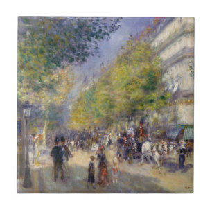Pierre-Auguste Renoir - Paris, Grands Boulevards Fliese