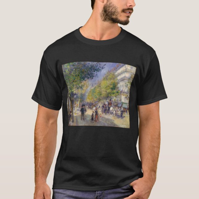 Pierre-Auguste Renoir - Paris, Grands Boulevards T-Shirt (Vorderseite)