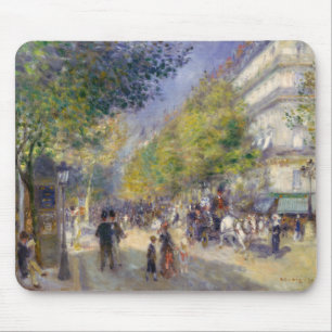 Pierre-Auguste Renoir - Paris, Große Boulevards Mousepad