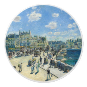 Pierre-Auguste Renoir - Paris, Pont-Neuf Keramikknauf