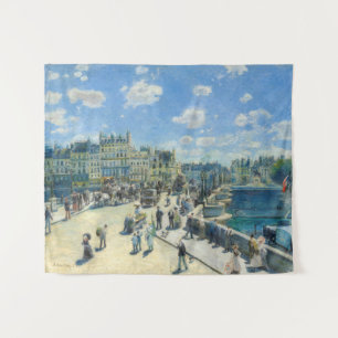 Pierre-Auguste Renoir - Paris, Pont-Neuf Wandteppich