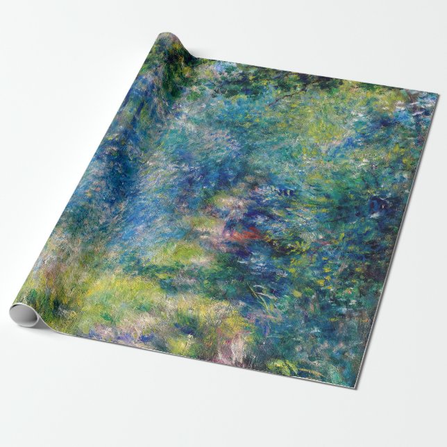 Pierre-Auguste Renoir - Pfad im Wald Geschenkpapier (Ungerollt)