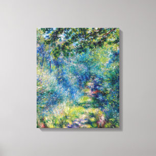 Pierre-Auguste Renoir - Pfad im Wald Leinwanddruck