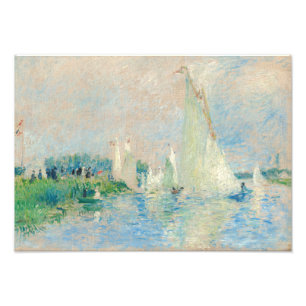 Pierre-Auguste Renoir - Regatta bei Argenteuil Fotodruck