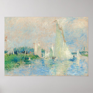 Pierre-Auguste Renoir - Regatta bei Argenteuil Poster