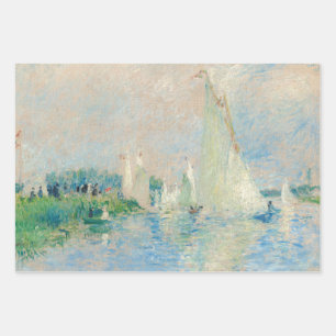 Pierre-Auguste Renoir - Regatta in Argenteuil Geschenkpapier Set