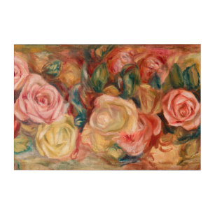 Pierre-Auguste Renoir - Rose Acryl Wandkunst