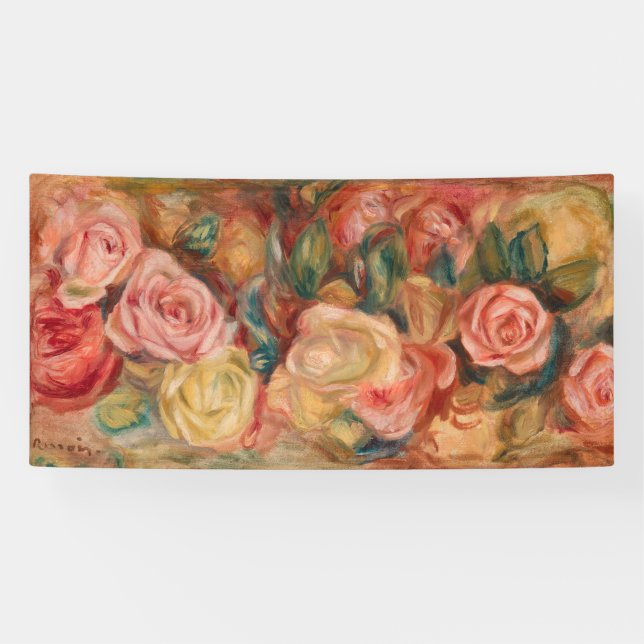 Pierre-Auguste Renoir - Rose Banner (Horizontal)