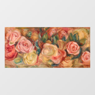 Pierre-Auguste Renoir - Rose Fensteraufkleber