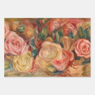 Pierre-Auguste Renoir - Rose Geschenkpapier Set