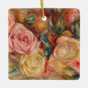 Pierre-Auguste Renoir - Rose Keramikornament