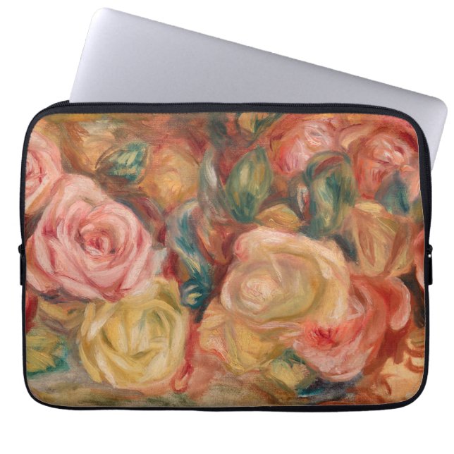 Pierre-Auguste Renoir - Rose Laptopschutzhülle (Vorderseite)