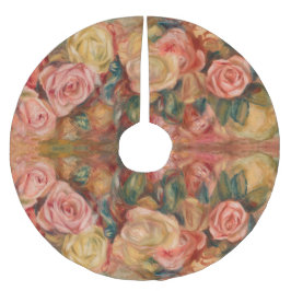 Pierre-Auguste Renoir - Rose Polyester Weihnachtsbaumdecke