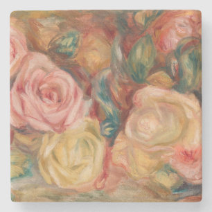 Pierre-Auguste Renoir - Rosen Steinuntersetzer