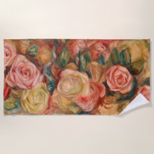 Pierre-Auguste Renoir - Rosen Strandtuch
