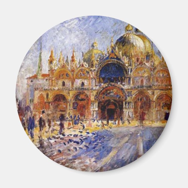 Pierre Auguste Renoir - San Marco Plaza Magnet (Vorne)
