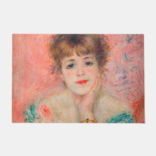 Pierre-Auguste Renoir - Schauspielerin Jeanne Sama Fußmatte
