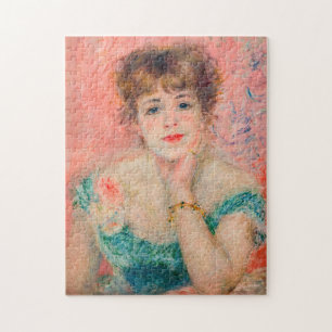 Pierre-Auguste Renoir - Schauspielerin Jeanne Sama Puzzle