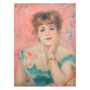 Pierre-Auguste Renoir - Schauspielerin Jeanne Sama Tischdecke