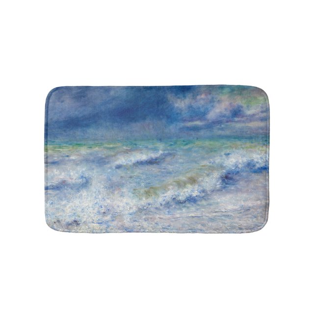 Pierre-Auguste Renoir - Seascape Badematte (Vorderseite)