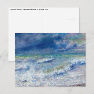 Pierre-Auguste Renoir - Seascape Postkarte