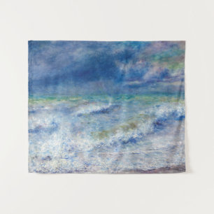 Pierre-Auguste Renoir - Seascape Wandteppich
