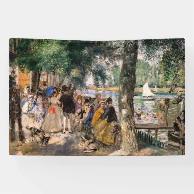 Pierre-Auguste Renoir - Seine-Badezone Banner (Horizontal)