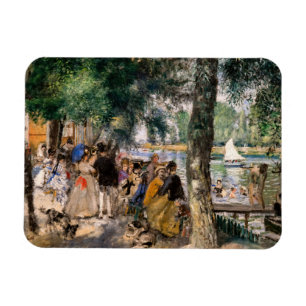 Pierre-Auguste Renoir - Seine-Badezone Magnet