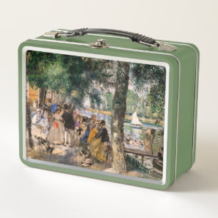 Pierre-Auguste Renoir - Seine-Badezone Metall Brotdose