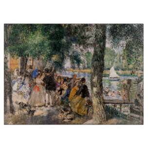 Pierre-Auguste Renoir - Seine-Badezone Schneidebrett