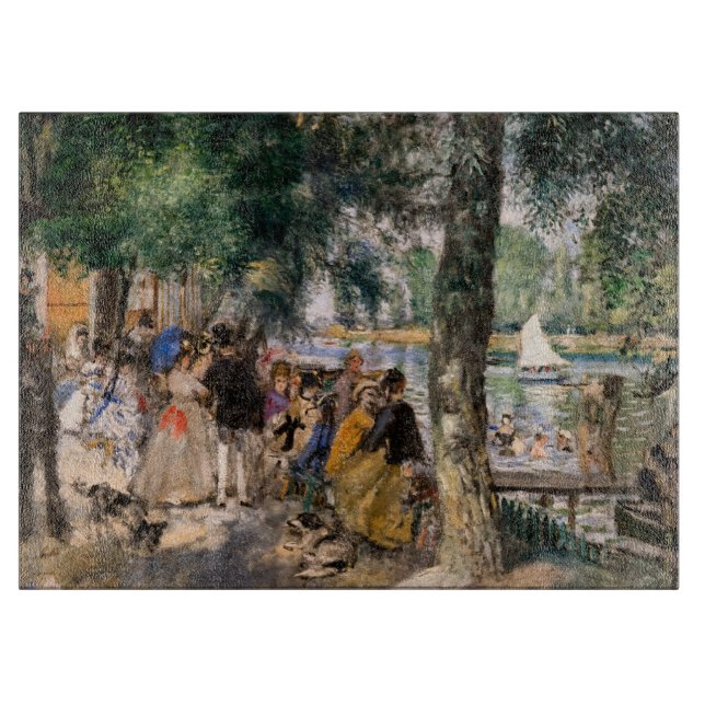 Pierre-Auguste Renoir - Seine-Badezone Schneidebrett (Vorderseite)