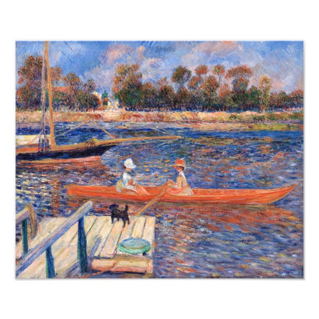 Pierre-Auguste Renoir - Seine in Argenteuil Fotodruck (Vorne)
