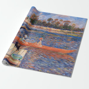 Pierre-Auguste Renoir - Seine in Argenteuil Geschenkpapier
