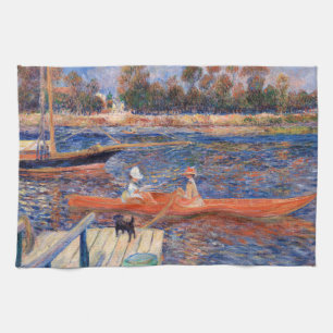 Pierre-Auguste Renoir - Seine in Argenteuil Geschirrtuch