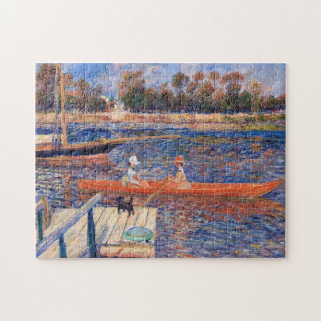 Pierre-Auguste Renoir - Seine in Argenteuil Puzzle (Horizontal)