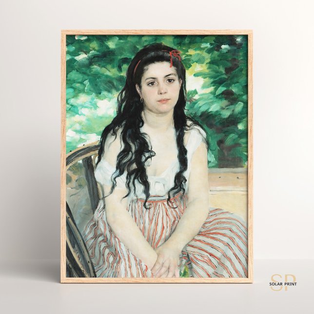 Pierre-Auguste Renoir Sommer 1868 Malerei Art Poster (Von Creator hochgeladen)