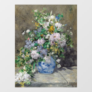Pierre-Auguste Renoir - Spring Bouquet Fensteraufkleber