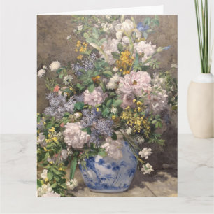 Pierre-Auguste Renoir Spring Bouquet Karte