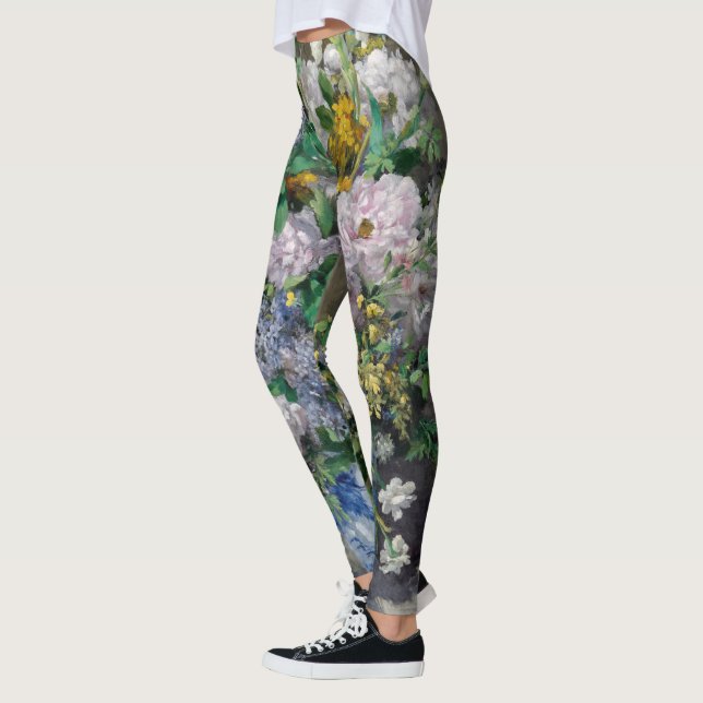Pierre-Auguste Renoir - Spring Bouquet Leggings (Links)