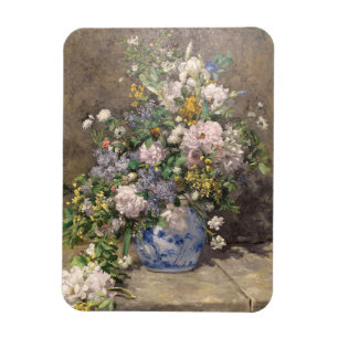 Pierre-Auguste Renoir Spring Bouquet Magnet
