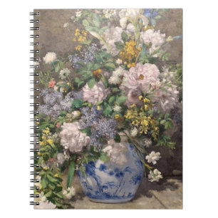 Pierre-Auguste Renoir Spring Bouquet Notizblock
